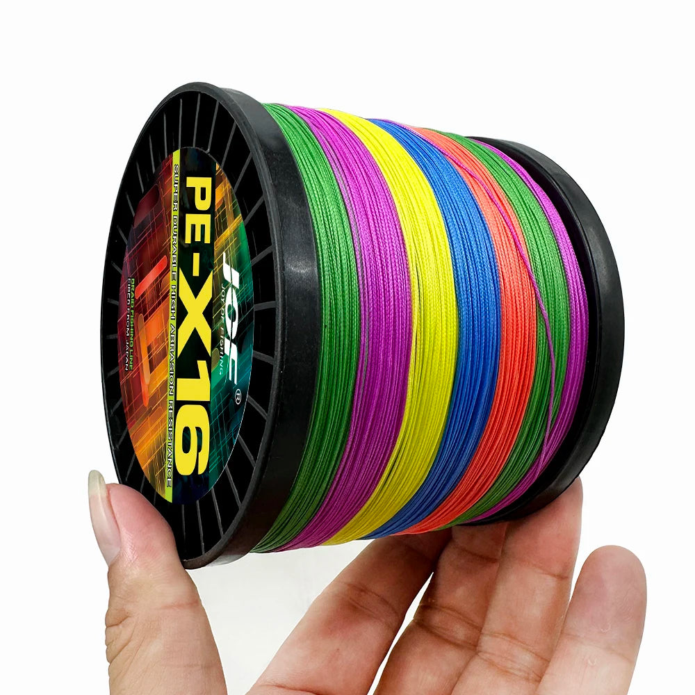 16 Strands Braided Fishing Line 200LB PE 300/500/1000M Carp Sea Fishing