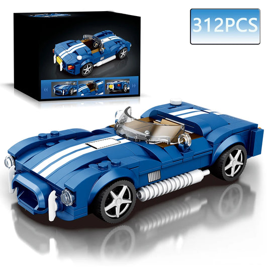 312PCS Sport Car Building Blocks Creative DIY Model Toy for Kids