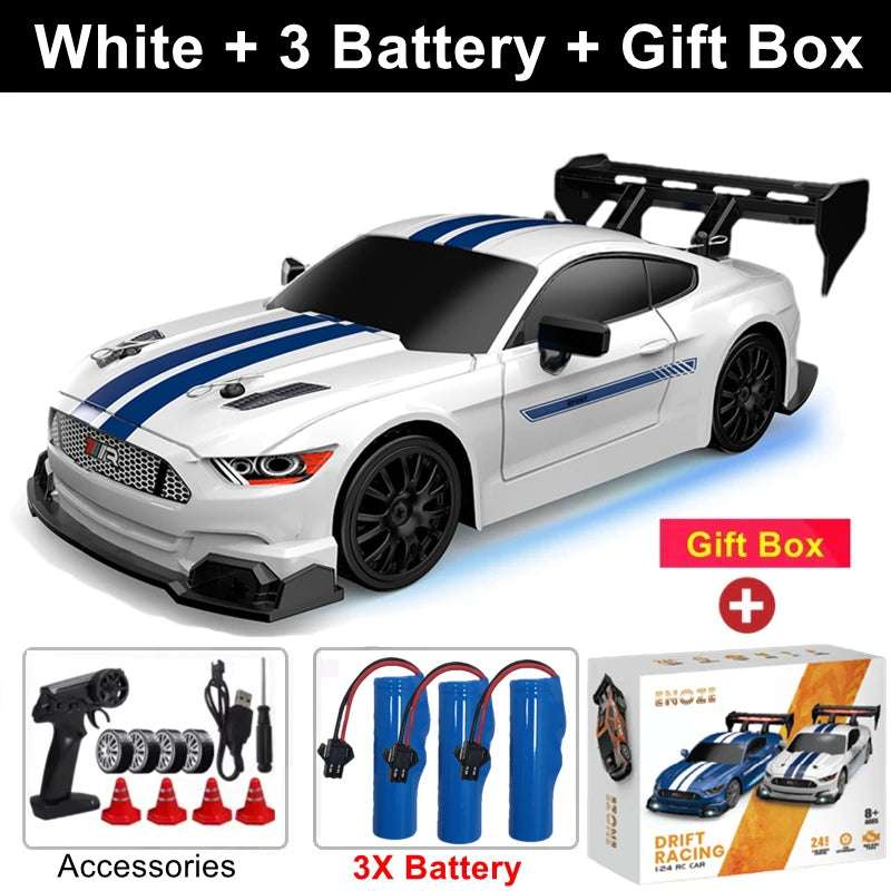 4WD RC Drift Car Remote Control 2.4G Racing Electric Toy 4x4 Vehicle