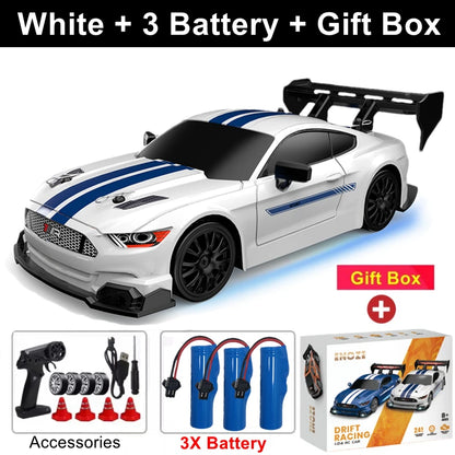 4WD RC Drift Car Remote Control 2.4G Racing Electric Toy 4x4 Vehicle