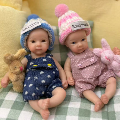 6 Inch Bettie Silicone Reborn Doll for Birthday Gifts - Girl or Boy