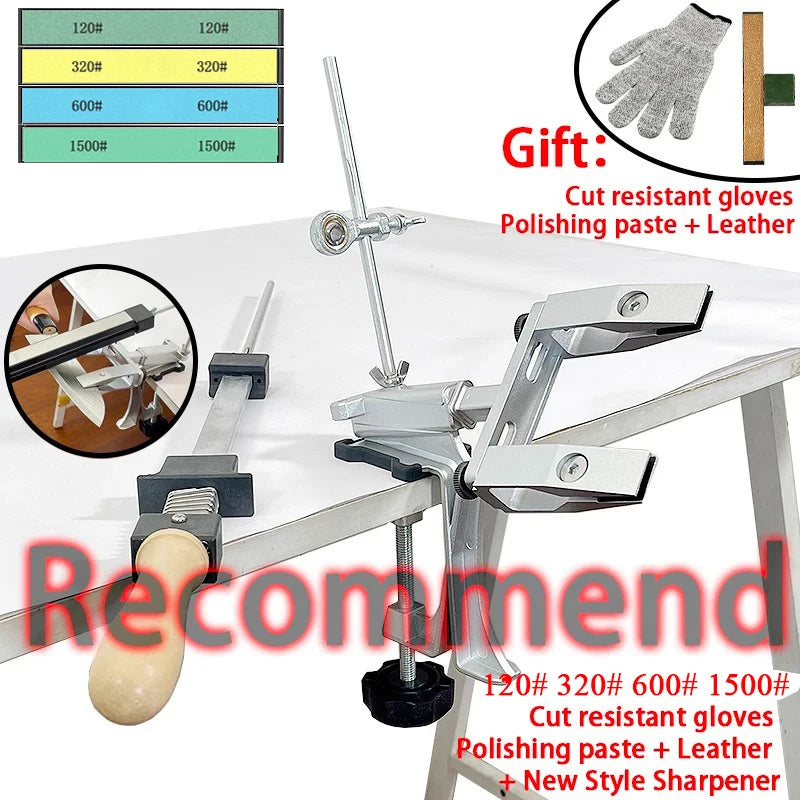 2023 New Upgraded Fixed Angle Knife Sharpener 360° Rotary Knife Household Whetstone Diamond Sets Kitchen Professional Sharpening-EXPROTAS