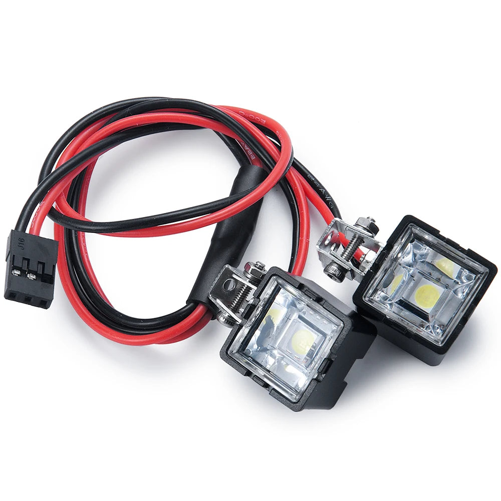 LED Roof Light Spotlight for 1/10 RC Crawler Axial SCX10 TRX4 D90 D110