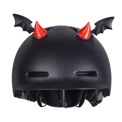 2PCS Motorcycle Helmet Horn Decoration Adhesive Suction Cup Accessories