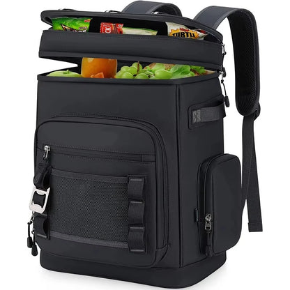 30L Insulated Backpack Cooler Bag Waterproof Rucksack for Camping Picnic