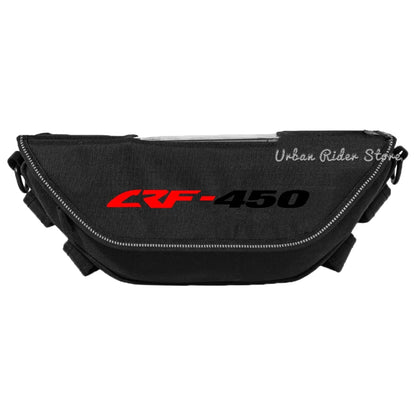 Waterproof Motorcycle Handlebar Travel Storage Bag for Honda CRF450R/CRF450RL