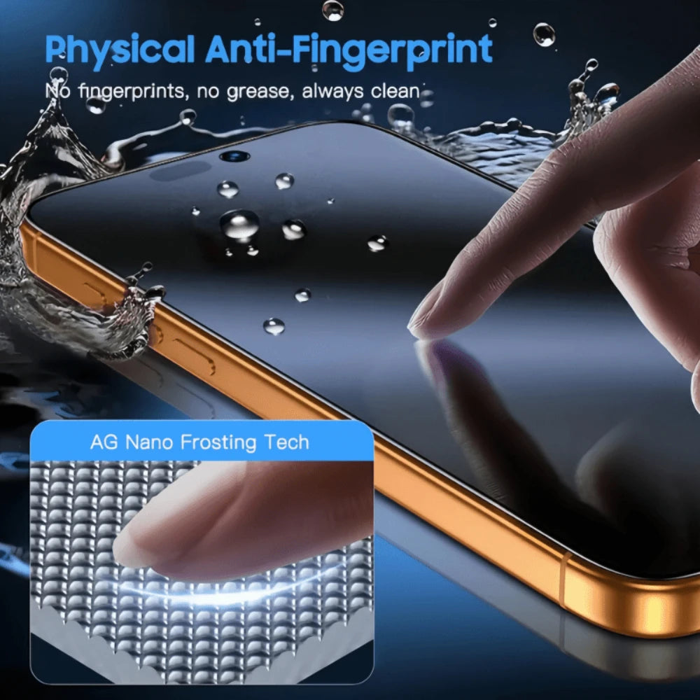 1-6Pcs Privacy Phone Screen Protector for iPhone 18 17 16 15 14 13 Pro Max