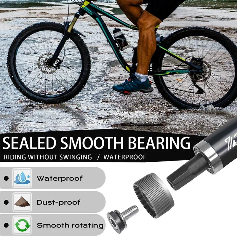 Threaded Bottom Bracket BUCKLOS BSA BB68 Square Taper MTB Road Bicycle