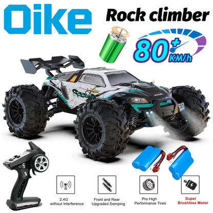 4WD RC Car Remote Control Buggy Off Road Brushless 80KM/H Racing Truck