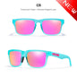 2025 KDEAM Polarized Sunglasses Red Mirror Lens Unisex Outdoor Eyewear