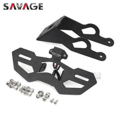 For Kawasaki Versys 650 1000 Z1000 Z1000SX License Plate Holder LED Tail Tidy