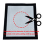 Hot Tent Stove Jack Fire Resistant Stove Pipe Vent Ring for Winter Camping