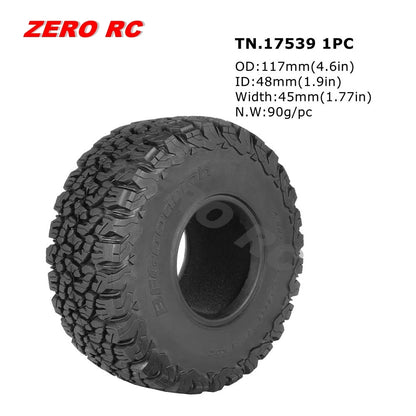 1.9" Crawler Tire for 1/10 RC Car Axial Traxxas D90 SCX10 Wheels