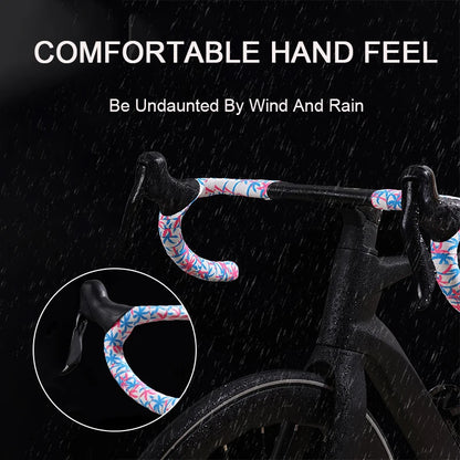 Road Bike Handlebar Tape BUCKLOS Cushioned Comfort Summer Bar Wrap