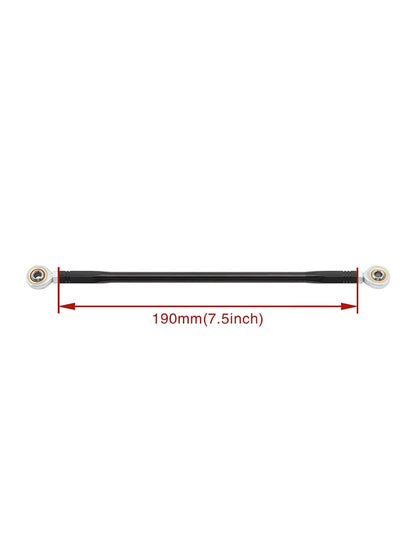 Motorcycle Shift Rod Linkage Short Eye-Catching Footrest Foot Peg Rearset Gear Shifter Rod for Superbike Racing