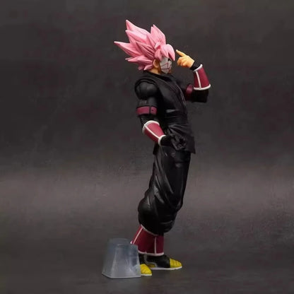 25cm Dragon Ball Heroes Zamasu Goku Black PVC Figure GK Statue Model Toy