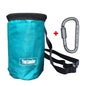 Rock Climbing Chalk Bag Magnesia Pouch with Waterproof Pocket