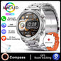 2024 New For Huawei Xiaomi GPS Sports Smartwatch Men NFC Compass Fitness Tracker IP68 Waterproof Bluetooth Call Smartwatch Man-EXPROTAS