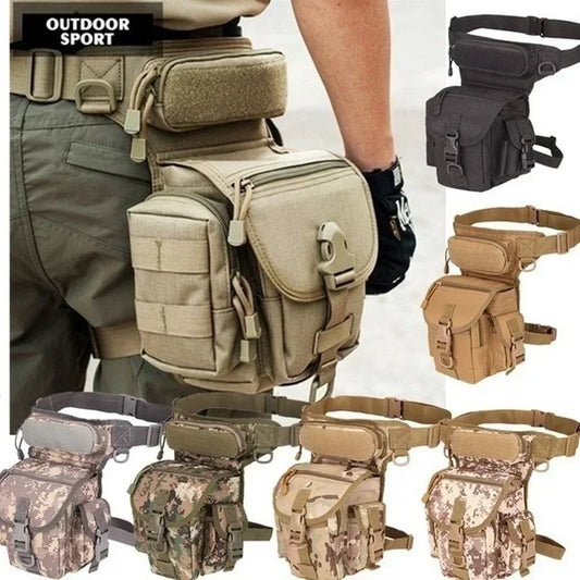 Waterproof Leg Wrap Outdoor Fishing Hiking Camping Belt Oxford Cloth