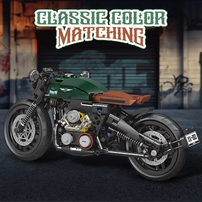 Classic 1:8 Super Motorbike Building Bricks Sets City Racer Motorcycle Technical Blocks Toys Gifts for Kids Boys Adult 600+pcs-EXPROTAS