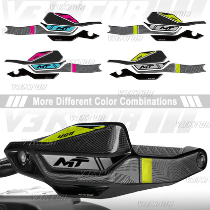 Motorcycle Handguard Shield 450MT 2024 CF MOTO Stickers Decals Protection