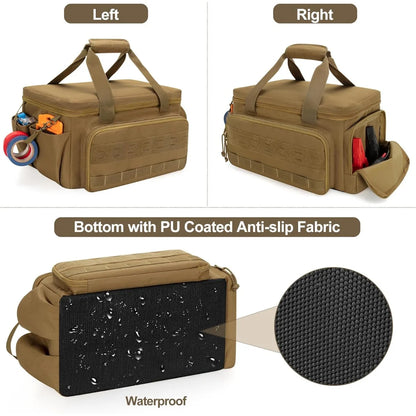 14" Heavy Duty Tool Bag Tactical Work Organizer for Handyman Carpenter