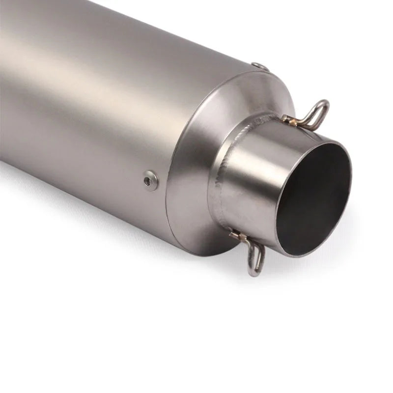 Universal Motorcycle Real LeoVince E-Mark Slip On Exhaust Pipe Muffler Escape moto For Honda Yamaha R1 R3 R6 CBR300-EXPROTAS