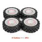 4PCS RC Rally Tires w/ 12mm Hex for Tamiya TT02 TT01 XV01 WR8 PTG-2