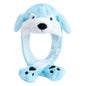 Funny Ear Hat Plush Rabbit Animal Cap for Party Teens Headwear
