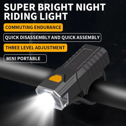 Bike Light 400Lumen LED Rechargeable Front Headlight for MTB Road Cycling