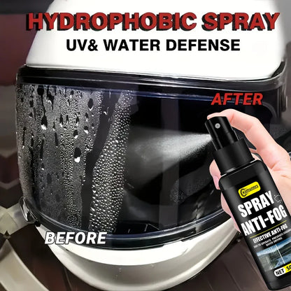 Motorcycle Helmet Anti-Fog Spray 50ml - Prevent Fogging & Enhance Visibility