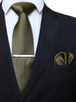 Suits Necktie Clip 8cm Mens Slim Solid Classic Wedding Party Ties