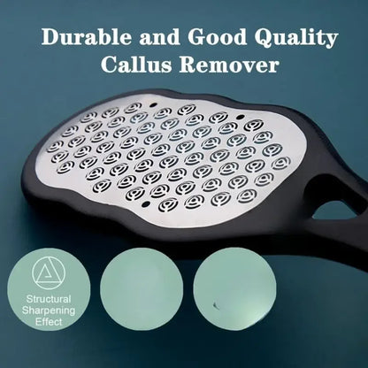 Stainless Steel Foot File Coarse Fine Grit Pedicure Callus Remover