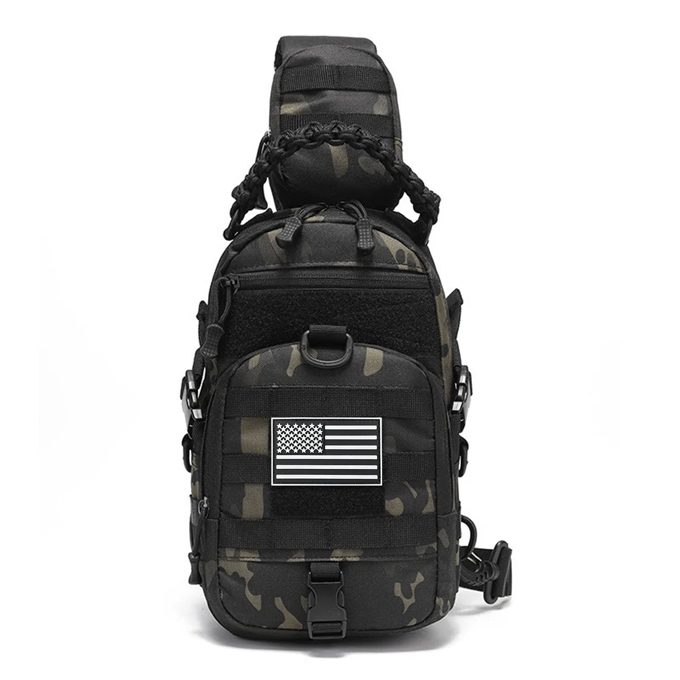 Outdoor Chest Bag Adjustable Running Hiking Pack for Men/Women Sports