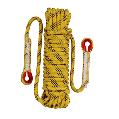 10mm Safety Climbing Rope Static Rock Mountaineering Life Rescue Outdoor Survival