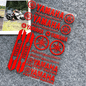 For Yamaha Motorcycle Bike Reflective Letter Stickers Racing Decals