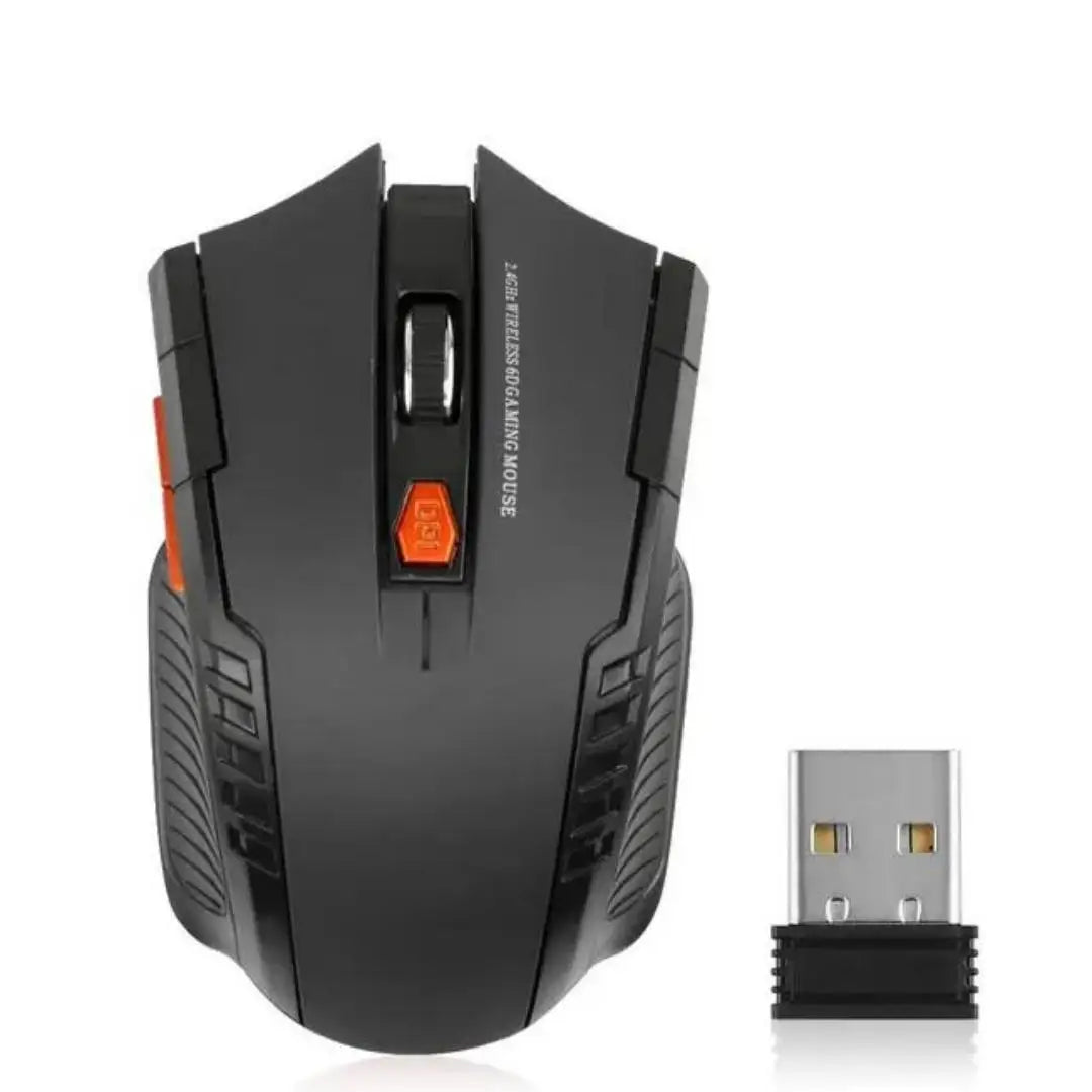 Wireless Mouse 1600DPI USB Optical Gaming Mice for PC Laptop Accessories