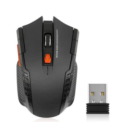 Wireless Mouse 1600DPI USB Optical Gaming Mice for PC Laptop Accessories
