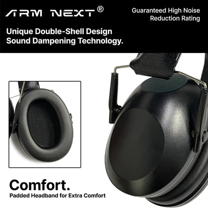 Anti-Noise Ear Plugs Tactical Hunting Folding Ear Defenders Ear Protector Ear Muff Hearing Protection Soundproof For Shooting-EXPROTAS