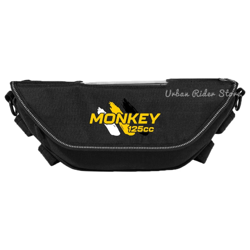 Waterproof Dustproof Motorcycle Handlebar Travel Storage Bag for Honda Monkey 125