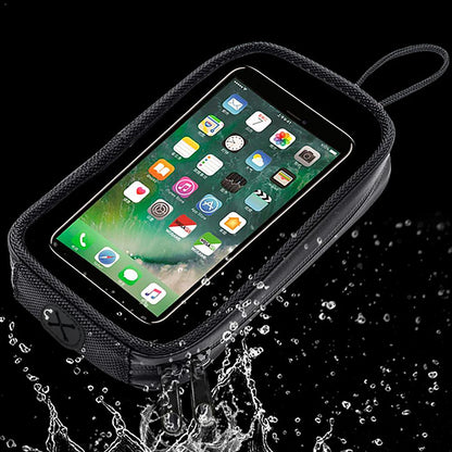 Motorcycle Magnetic Fuel Tank Bag Clear Phone Holder Waterproof Seat Pouch