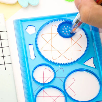 Geometry Spirograph Drawing Stencils Art Templates Creative Kids Educational Toy