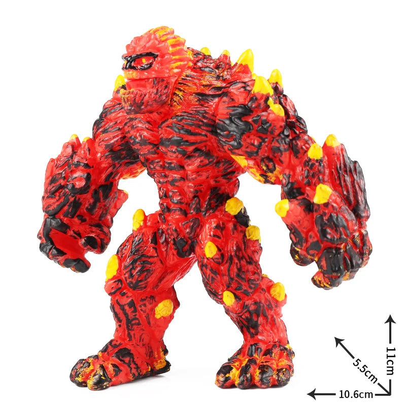 Oenux Fantasy Animal PVC Figure Dragon Dinosaur Golem Turtle Bull Orangutan - EXPROTAS