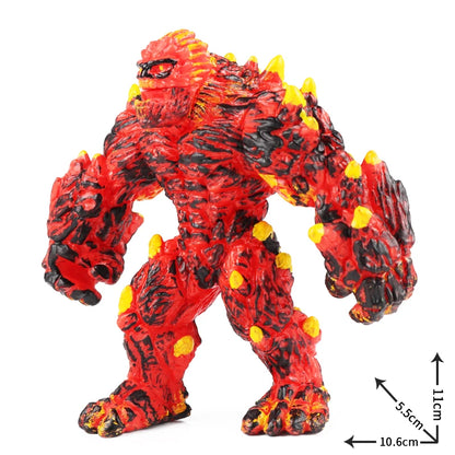 Oenux Fantasy Animal PVC Figure Dragon Dinosaur Golem Turtle Bull Orangutan - EXPROTAS