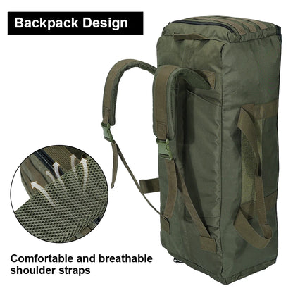 SINAIRSOFT Tactical 80L Large Capacity Backpack Hunting Gear Training Sports Fitness Travelling Handbag Mobile Shoulder Bag-EXPROTAS