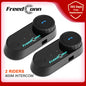 FreedConn Motorcycle Helmet Bluetooth Intercom Headset FM Music Share Speaker