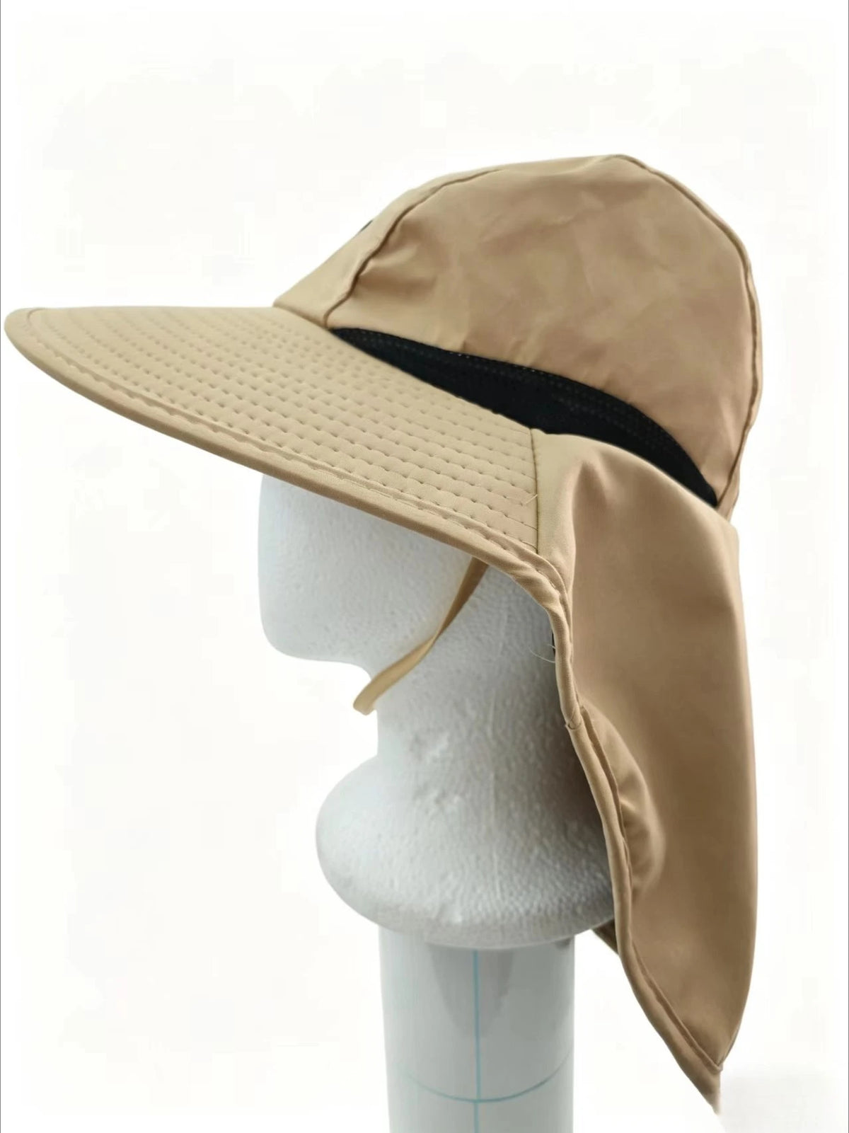 Outdoor UV Protection Hat Unisex Quick Dry Fishing Neck Flap Hiking Cap