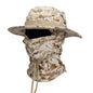 2Pcs Fishing Hat Sun Wide Brim UV Protection Outdoor Cap with Neck Flap