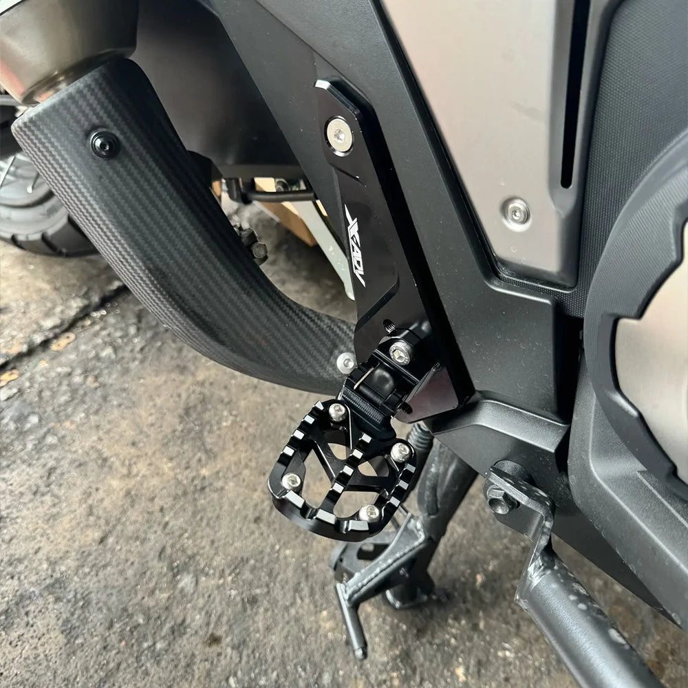 2023 X-ADV Motorcycle CNC Rear Pedal Foot Stand Folding Footrests Passenger FootPegs For HONDA XADV 750 XADV750 2021 2022 2023-EXPROTAS