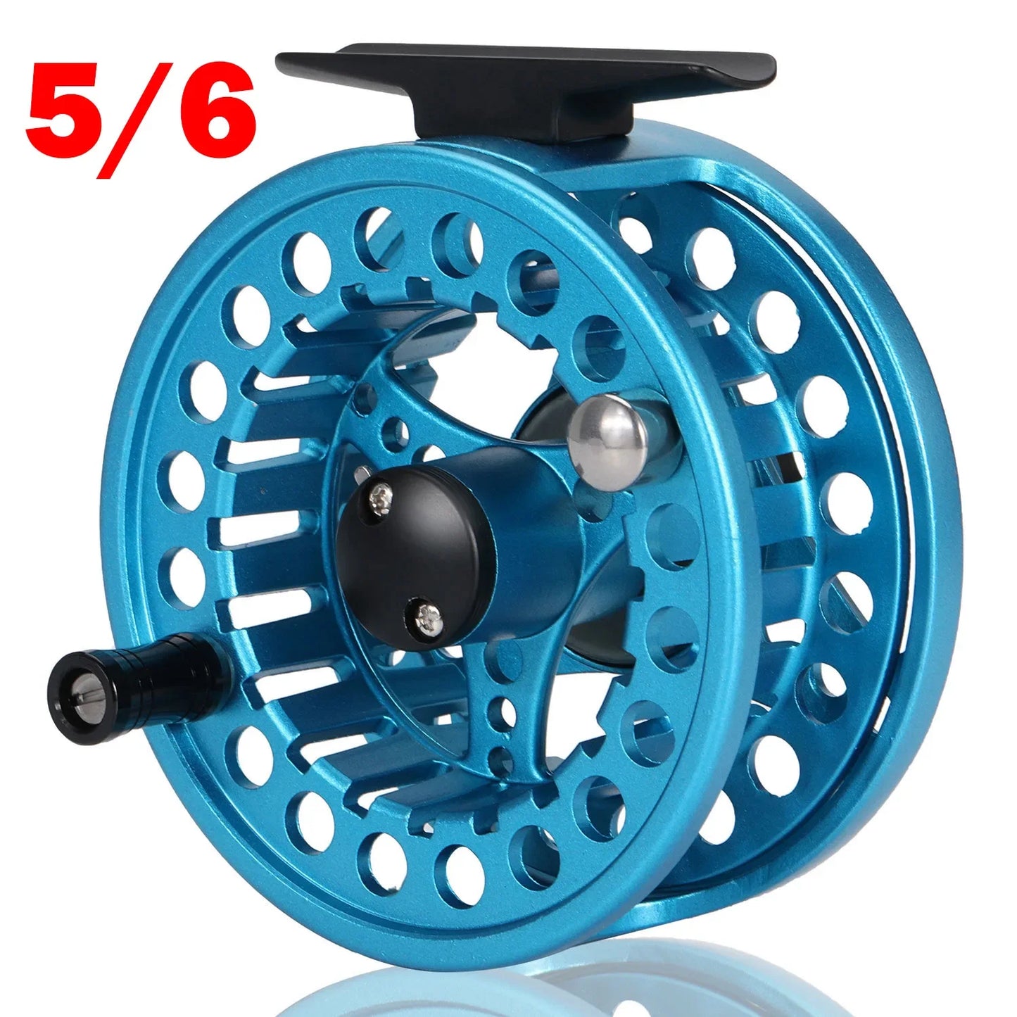 Sougayilang Fly Fishing Reel 5/6 7/8, Die-Cast Aluminum Spool, 11kg Max Drag